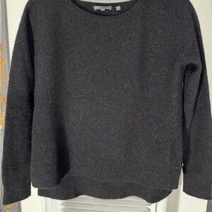Vince wool yak Black Crew Neck Sweater